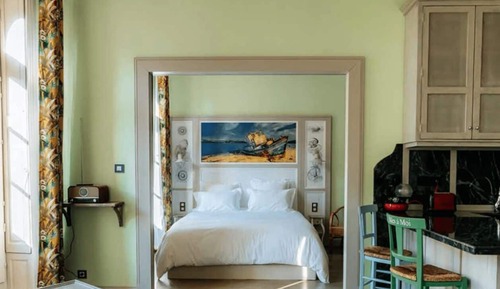 Apartamento romántico, vistas a la ciudad