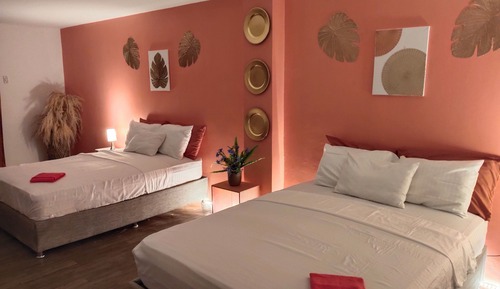 Habitación familiar, balcón, vistas al mar