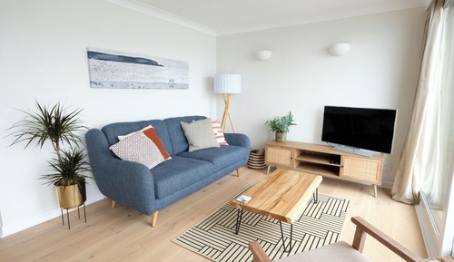 Apartamento, vistas al mar