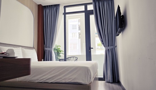 Habitación Deluxe doble, balcón, vistas a la ciudad