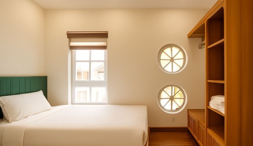 Villa de lujo, 4 habitaciones, baño privado, vistas al jardín