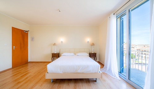 Habitación doble, balcón