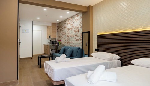 Estudio Deluxe, balcón