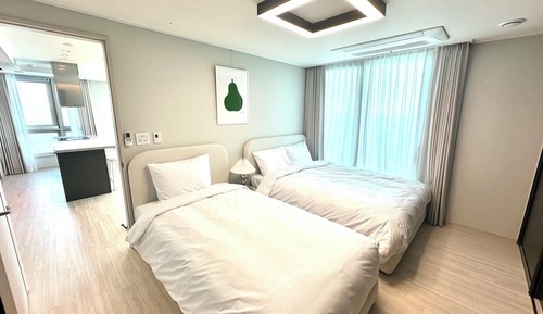 Habitación triple familiar, vistas al mar