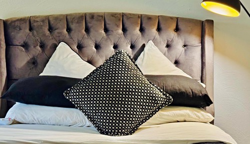 Dúplex Deluxe, vistas al jardín