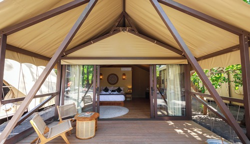 Habitación Deluxe doble, vistas al jardín