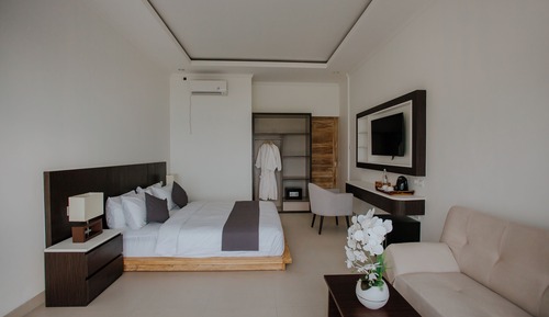 Habitación Deluxe con 2 camas individuales, vistas al mar