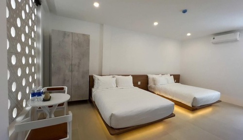 Habitación cuádruple familiar, vistas a la ciudad