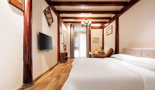 Habitación clásica doble, vistas al patio