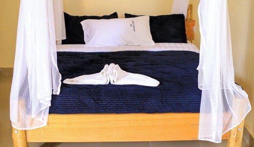 Habitación individual básica, baño privado, vistas al jardín