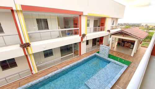 Apartamento básico, vistas a la piscina
