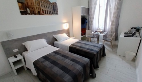 Double or Twin Room, Private Bathroom, City View