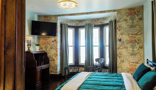 Habitación de lujo doble, 1 cama de matrimonio grande, planta baja