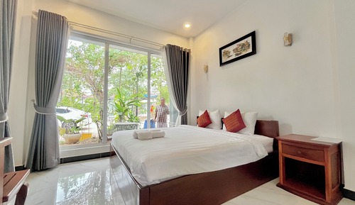 Habitación doble superior, vistas al jardín