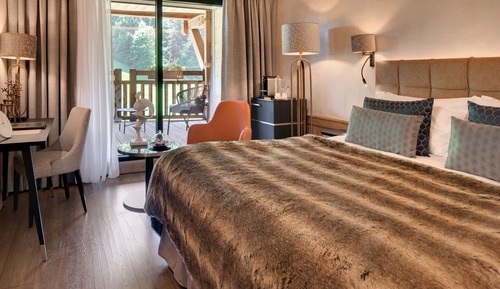 Habitación doble superior, balcón, vistas a la montaña