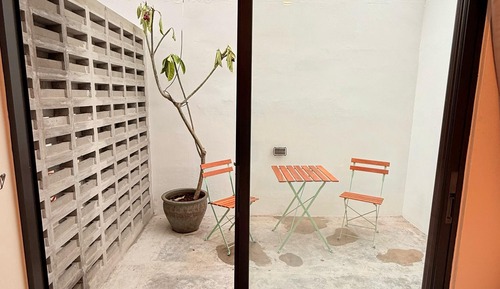 Habitación cuádruple superior, patio, vistas al patio