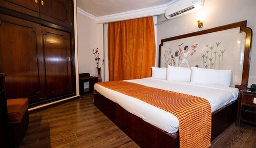 Habitación Deluxe doble, vistas al jardín