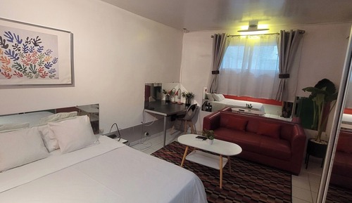 Estudio Deluxe, vistas al jardín