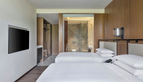 Habitación Deluxe, 2 camas de matrimonio, no fumadores
