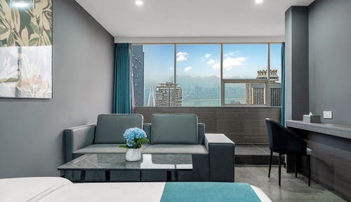 Selected City View Twin Room