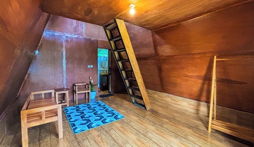 Loft, balcón, vistas al jardín