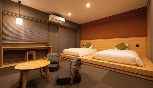 Habitación estándar con 2 camas individuales, no fumadores, vistas a la ciudad