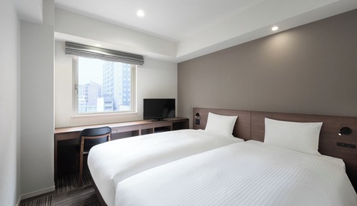 Habitación estándar con 2 camas individuales, no fumadores (Shower Booth Only)