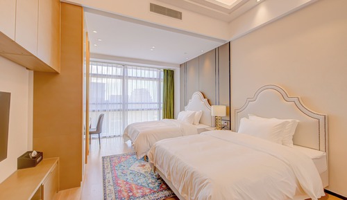 Habitación Confort con 2 camas individuales, vistas a la ciudad