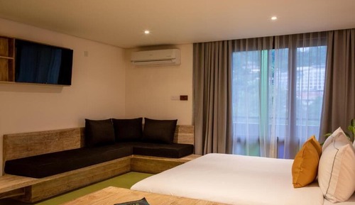 Habitación Deluxe doble, balcón, vistas al lago