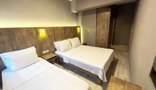 Habitación con 1 cama doble o 2 individuales