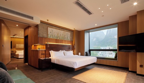 Suite de lujo, vistas al río