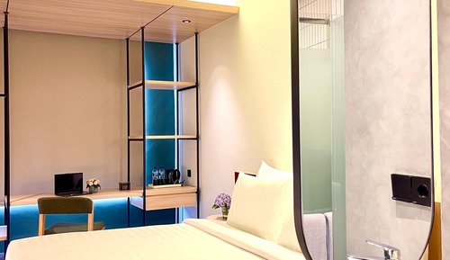Habitación estándar doble, vistas a la ciudad