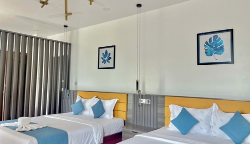Habitación Deluxe con 2 camas individuales, vistas al mar