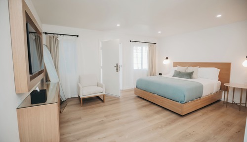 Bungalow superior, 1 cama de matrimonio grande