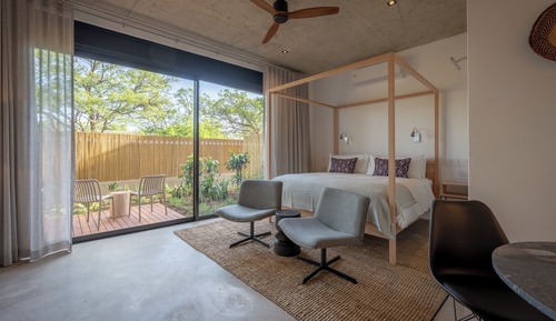 Habitación Deluxe, patio, vistas al jardín