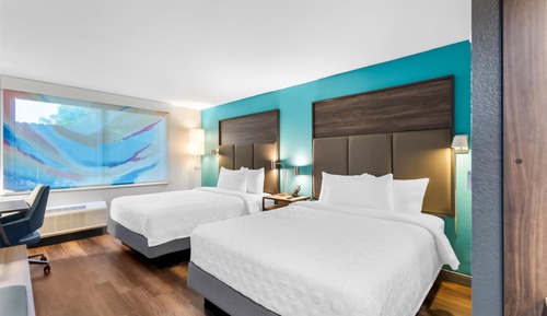 Habitación, 2 camas de matrimonio