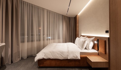 Habitación Deluxe con 1 cama doble o 2 individuales, vistas a la ciudad