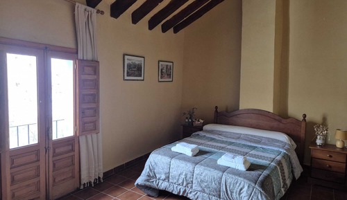 Habitación doble superior, 1 cama de matrimonio, balcón, vistas a la montaña