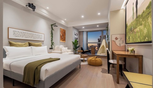 Habitación Elite doble, vistas a la ciudad
