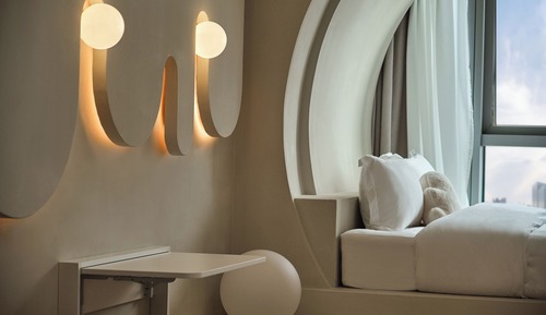 Habitación romántica doble, vistas a la ciudad