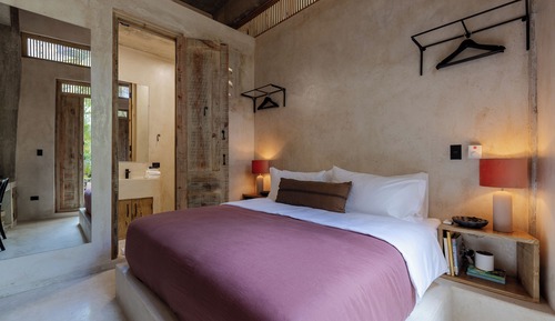 Habitación clásica, en la zona del patio