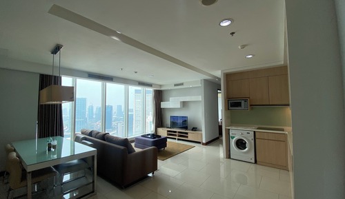 Apartamento ejecutivo, 2 habitaciones, vistas a la ciudad