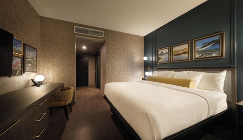 Habitación junior, 1 cama de matrimonio grande, no fumadores, vistas a la ciudad