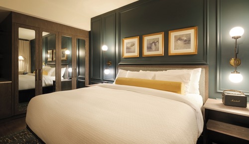 Habitación Deluxe, 1 cama de matrimonio grande, no fumadores, vistas a la ciudad