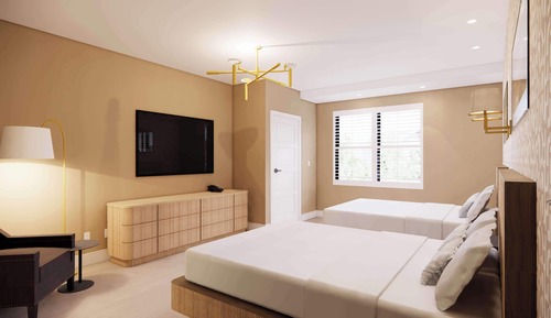 Suite presidencial, 2 habitaciones