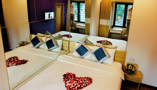 Habitación básica doble de uso individual, vistas a la ciudad