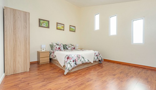 Estudio Deluxe, 1 cama de matrimonio con sofá cama, cocina básica, vistas al mar