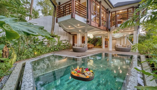 Villa Deluxe, vistas a la piscina