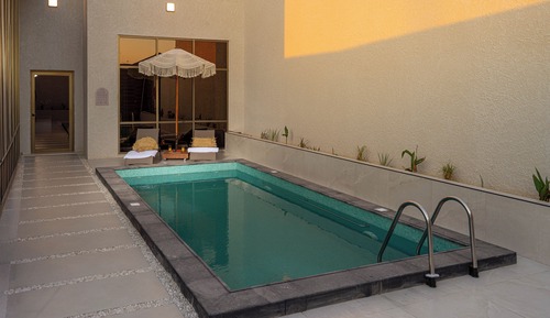 Villa, patio, vistas a la piscina