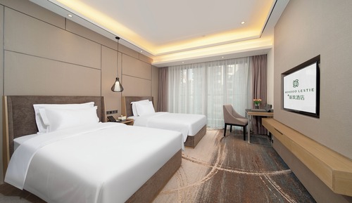 Habitación estándar con 2 camas individuales, varias camas, balcón